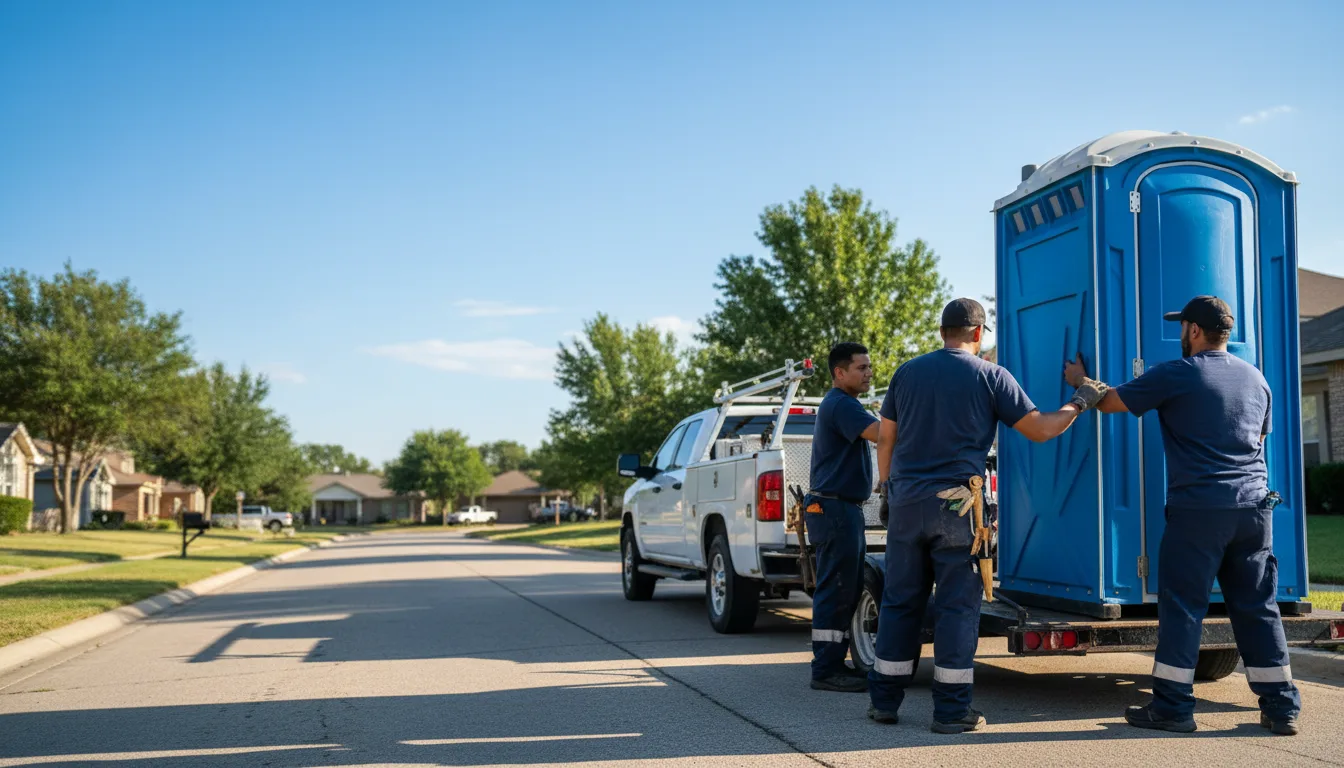 Portable Toilet Rental in Slaton, TX near me